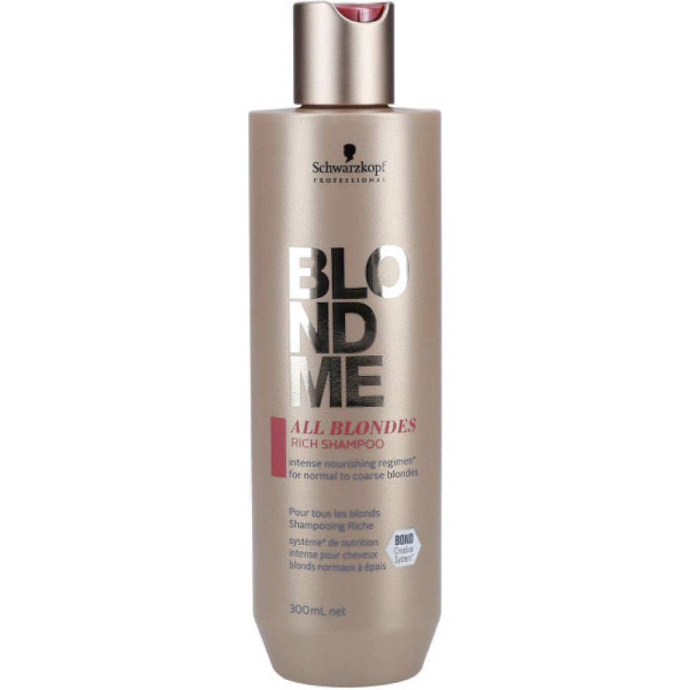 Schwarzkopf BlondMe All Blondes Rich Shampoo  Шампунь для волос всех типов волос 300мл