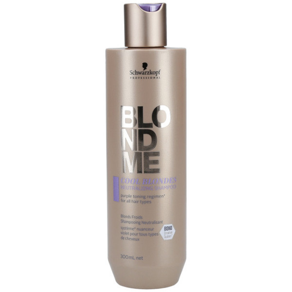 Schwarzkopf BlondMe Cool Blondes Shampoo Шампунь для нейтрализации желтизны 300мл