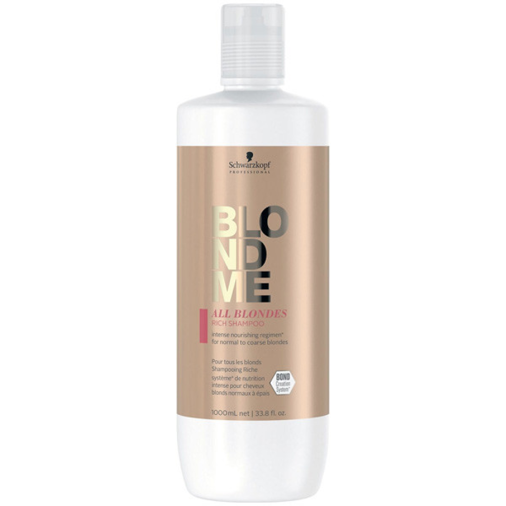 Schwarzkopf BlondMe All Blondes Rich Shampoo_ Шампунь для волосся всіх типів волосся 1000 мл