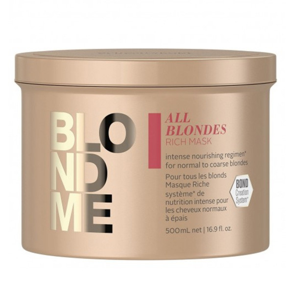 Schwarzkopf BlondMe All Blondes Rich Mask Маска для волос всех типов волос 500мл