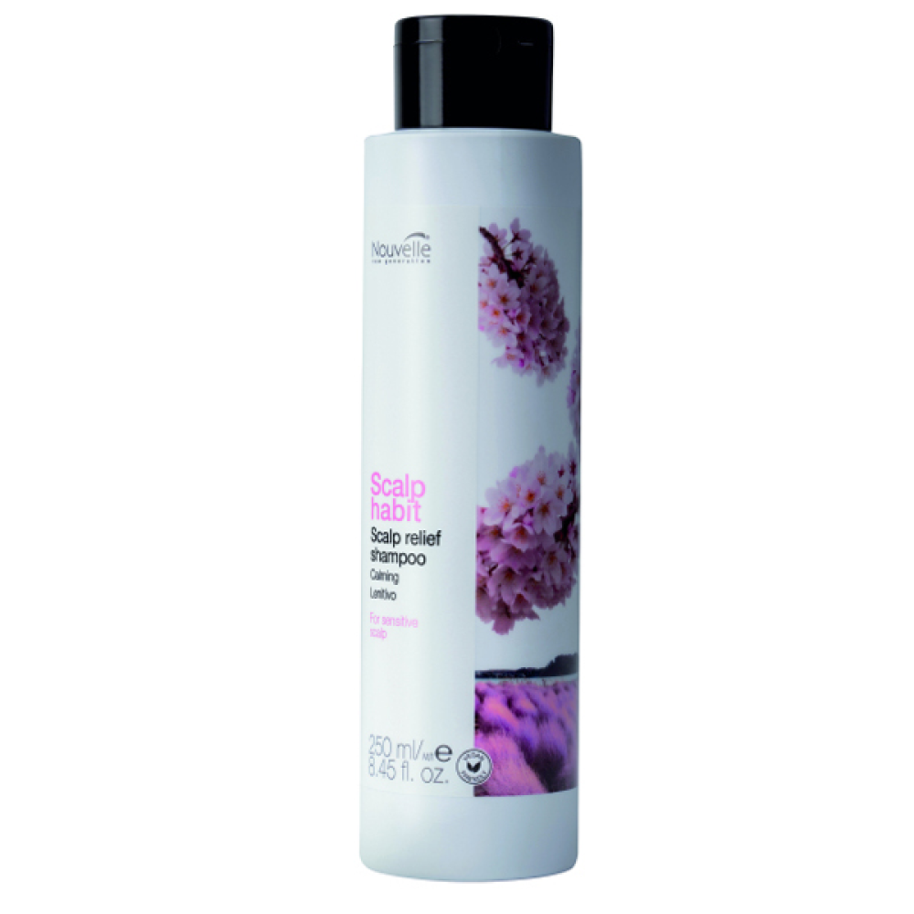 Nouvelle Scalp Habit Scalp Relief Shampoo_Шампунь для чувствительной кожи головы 250мл