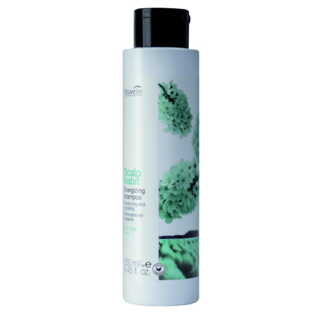 Nouvelle Scalp Habit Energizing Shampoo_Шампунь против выпадения волос 250мл