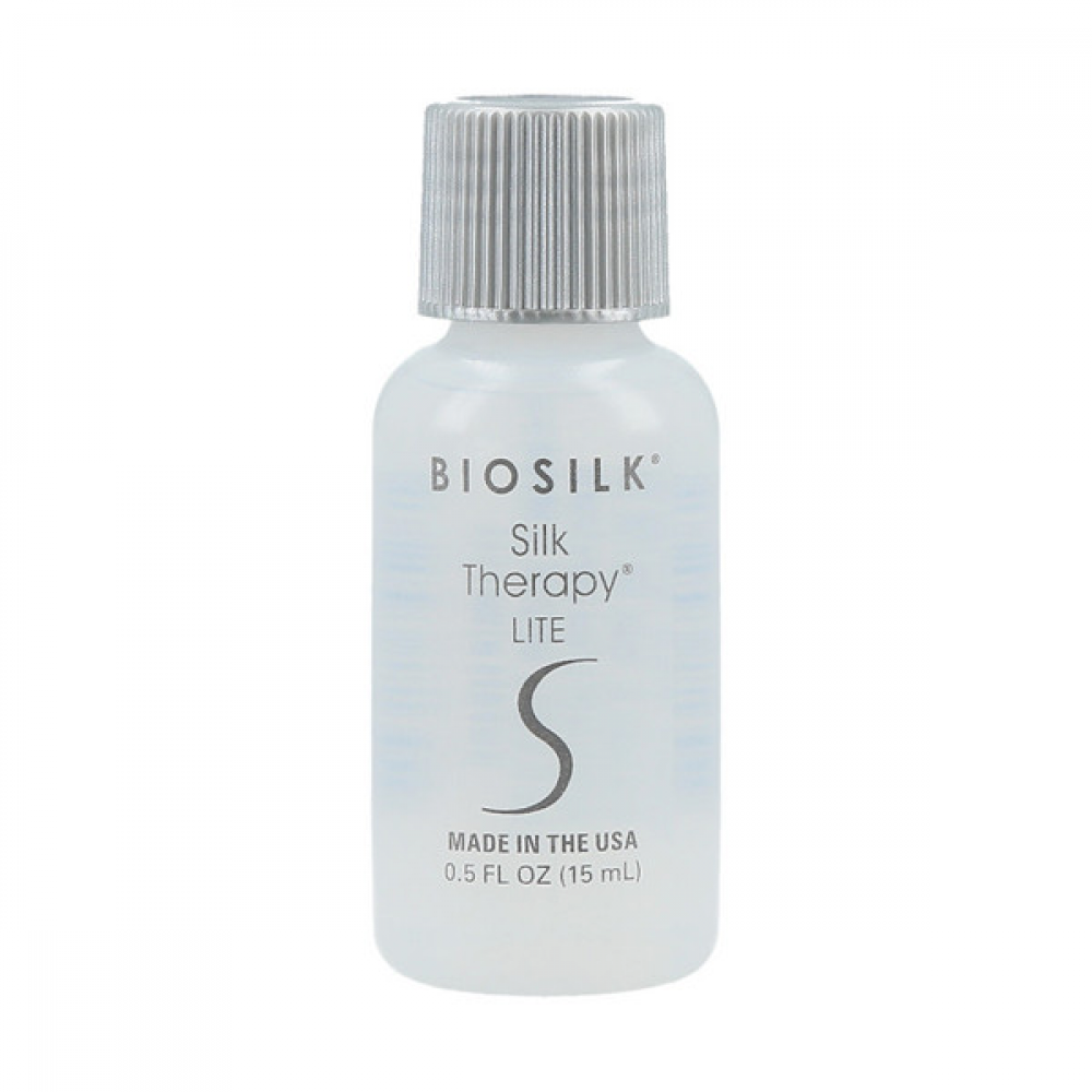 BioSilk Silk Therapy Lite Несмываемый жидкий шелк для волос 15мл