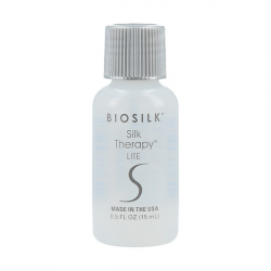 BioSilk Silk Therapy Lite Несмываемый жидкий шелк для волос 15мл