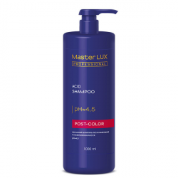 Master LUX Post-Color Shampoo_Шампунь кислотний після фарбування й освітлення 1000 мл