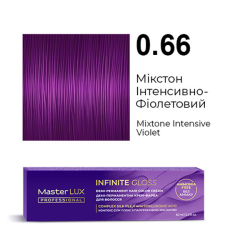 Master LUX Infinite Gloss Демі-перманентна крем-фарба_0.66 Мікстон інтенсивно-фіолетовий 60мл