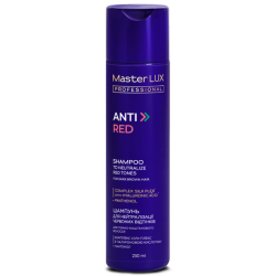 Master LUX Anti Red Shampoo_Шампунь для нейтралізації червоних відтінків волосся 250мл