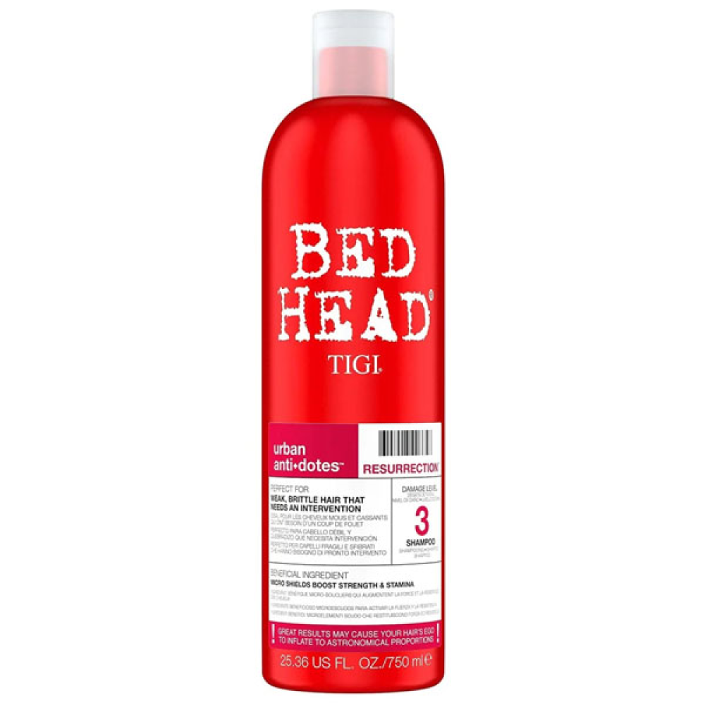 Tigi Bed Head Resurrection Shampoo_Восстанавливающий шампунь для ломких волос 750мл
