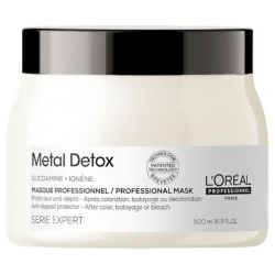 L'Oreal Metal Detox_Маска для уменьшения ломкости и нежелательного изменения цвета 500мл