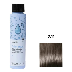 Nouvelle Coloraqua Water Фарба для волосся на водній основі_7.11 блонд попелястий насичений 75мл