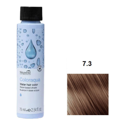 Nouvelle Coloraqua Water Фарба для волосся на водній основі_7.3 блонд золотистий 75мл