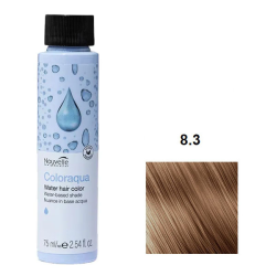 Nouvelle Coloraqua Water Фарба для волосся на водній основі_8.3 світлий блонд золотистий 75мл