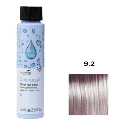 Nouvelle Coloraqua Water Фарба для волосся на водній основі_9.2 дуже світлий блонд перлинно-бежевий 75мл
