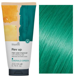 Nouvelle Rev Up Mask Emerald Green_Macka для підтримки кольору волосся Зелений 200мл