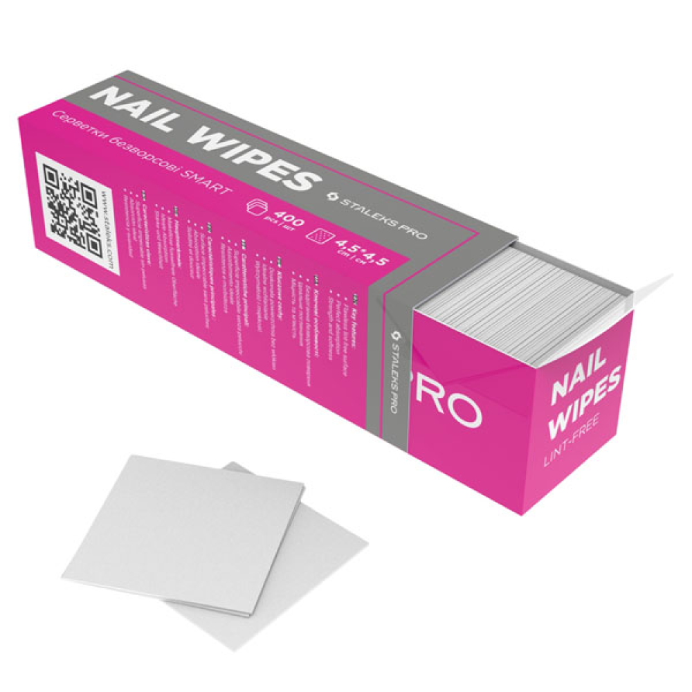 Staleks Pro Smart WS-400_Серветки безворсовые 400 шт
