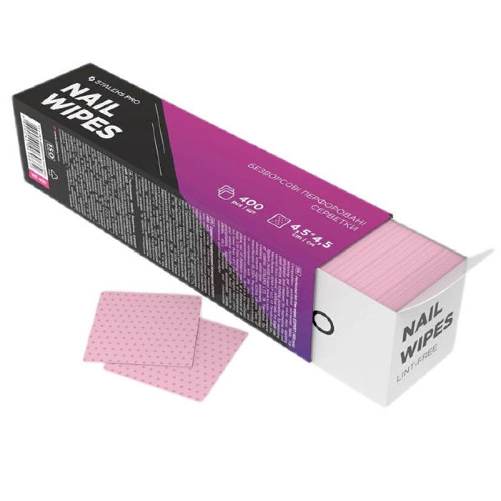 Staleks Pro Expert WE-400_Серветки безворсовые перфорированные 400 шт