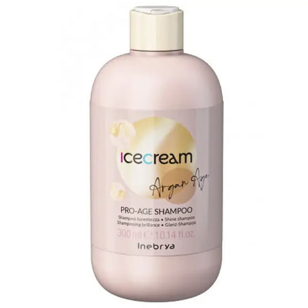 Inebrya Argan Age Shampoo_Шампунь з аргановою олією для фарбованого волосся 300мл