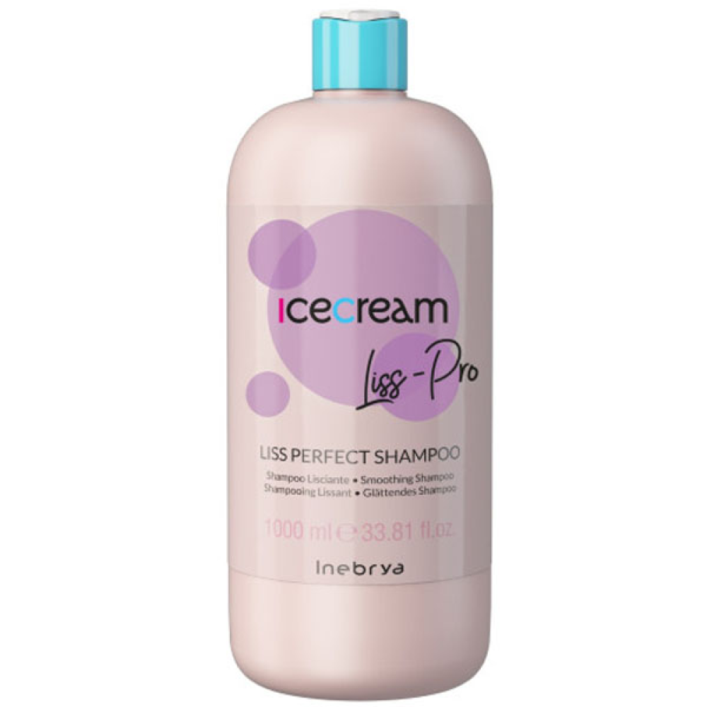 Inebrya Liss Perfect Shampoo_Шампунь, разглаживающий жесткие и пушистые волосы 1000мл