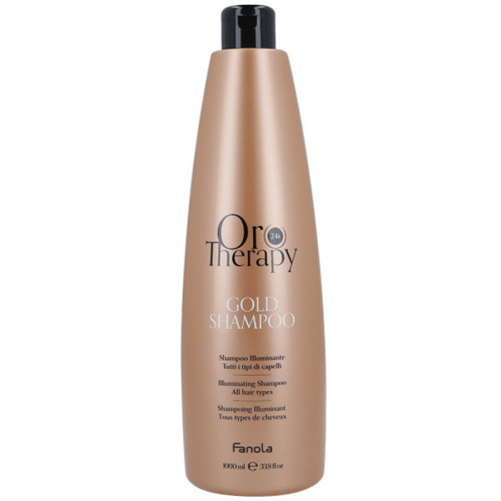 Fanola Oro Therapy Shampoo Oro Puro Шампунь з кератином и аргановым маслом 1000мл