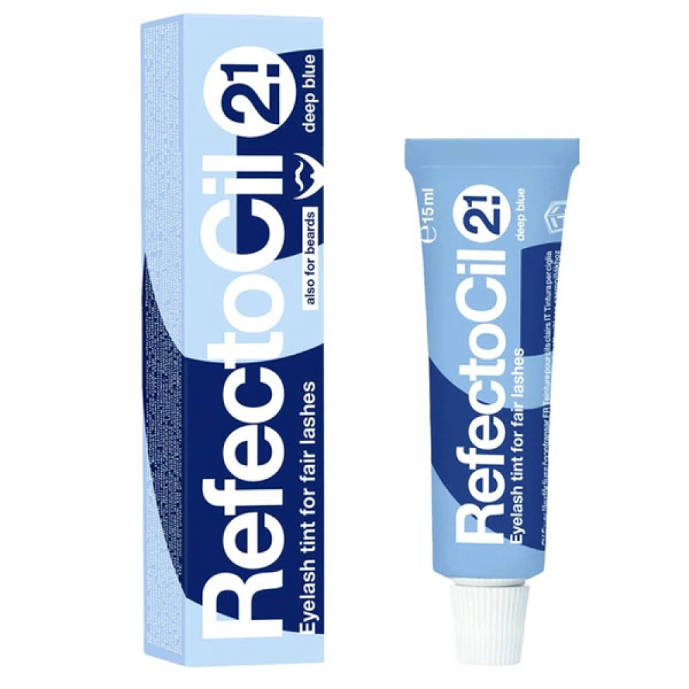 RefectoCil  №2.1 Фарба для брів і вій глибокий синій 15мл_