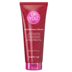 Inebrya Up To You Smoothing Cream_Крем для розгладження в’юнкого волосся 200мл