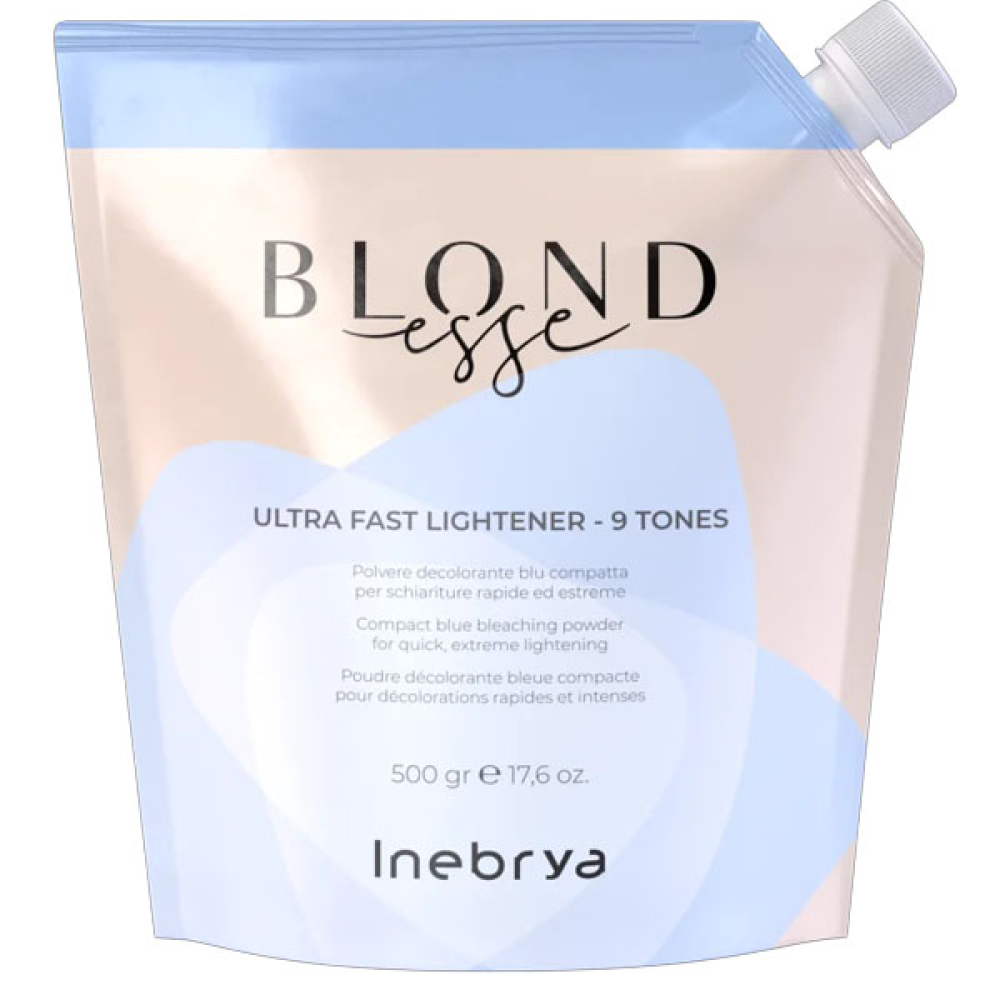 Inebrya Blondesse Ultra Fast Lightener - 9_Tones  Cиня пудра для швидкого освiтлення 500гр