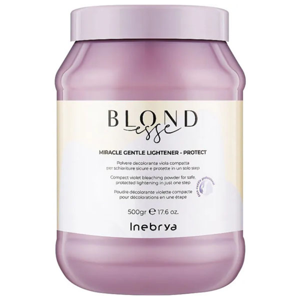 Inebrya Blondesse Мiracle Light- Protect- 7 Tones_Нiжний захисний порошок для освітлення 500гр