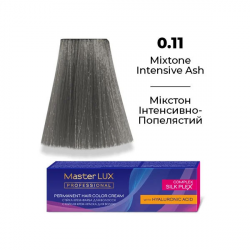 Master LUX Стійка крем-фарба для волосся_0.11 Мікстон інтенсивно-попелястий 60 мл