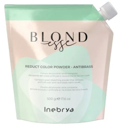 Inebrya Blondesse Reduct Color Powder - Antibrass-5 Tones_Пудра із зеленими мікропігментами 500гр