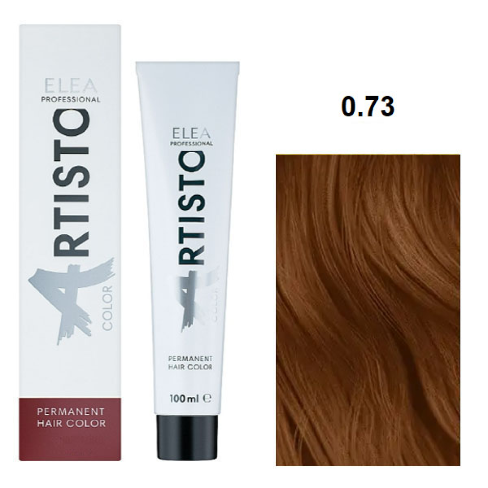 Elea Professional Artisto Стійка крем-фарба для волосся_0.73 Тонер коричнево-золотистий 100мл