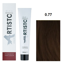 Elea Professional Artisto Стійка крем-фарба для волосся_0.77 Тонер коричневий 100мл