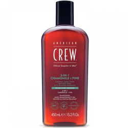 American Crew 3-in-1 Chamomile+Pine_Шампунь, кондиціонер та гель для душу 3в1 450мл