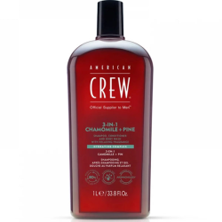 American Crew 3-in-1 Chamomile+Pine_Шампунь, кондиціонер та гель для душу 3в1 1000мл