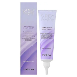 Inebrya Grey By Day Scalp Relief_Скраб для очищення шкіри голови 150мл
