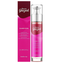 Inebrya Glazed Fluid_Краплі флюїд для блиску волосся з ефектом глазурування 50мл
