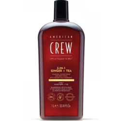 American Crew 3-in-1 Ginger+Tea_Шампунь, кондиціонер та гель для душу 3в1 1000мл