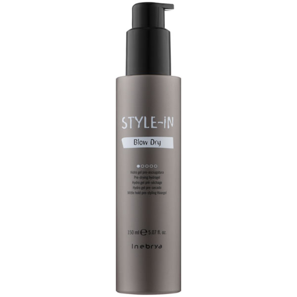 Inebrya Blow Dry_Гiдрогель для сушiння феном 150мл