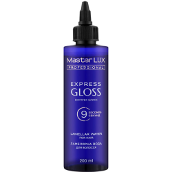 Master LUX Express Gloss_Ламерярна вода для волосся 200мл