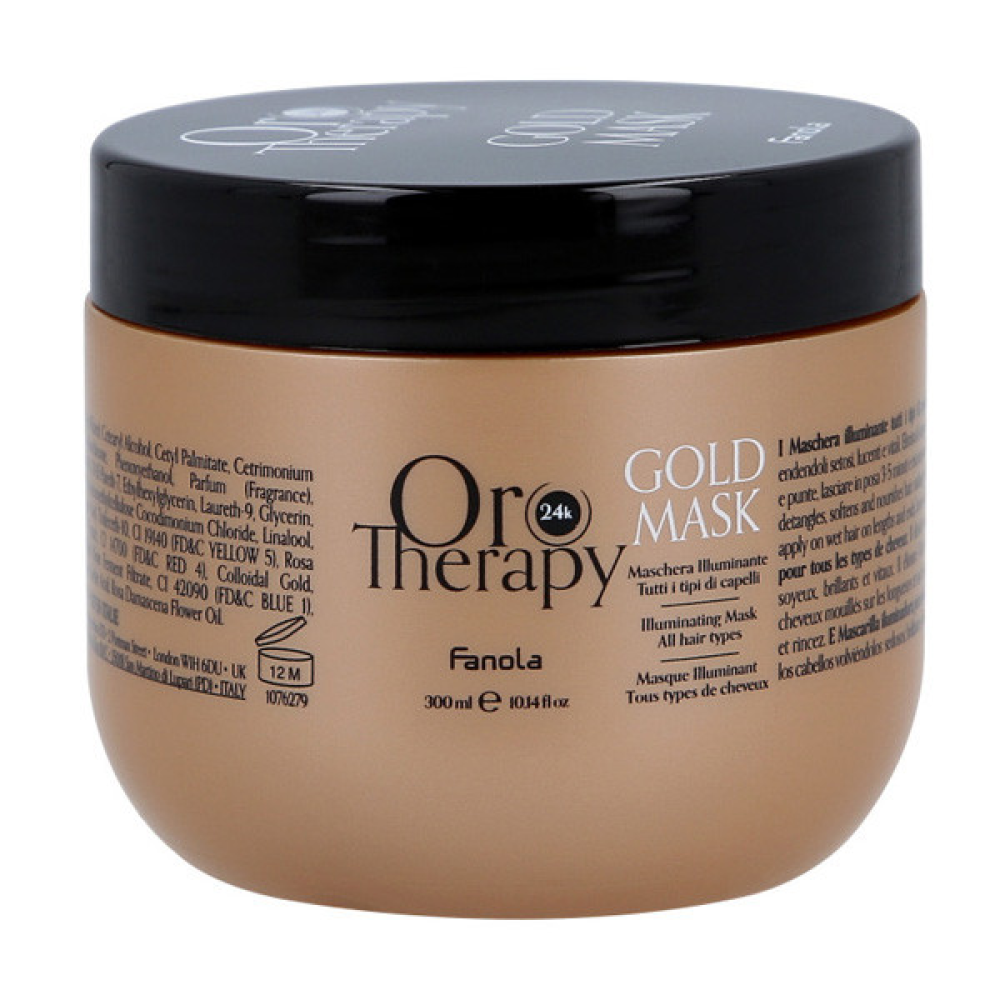 Fanola Oro Therapy Oro Puro Mask Маска з кератином и аргановым маслом 300мл