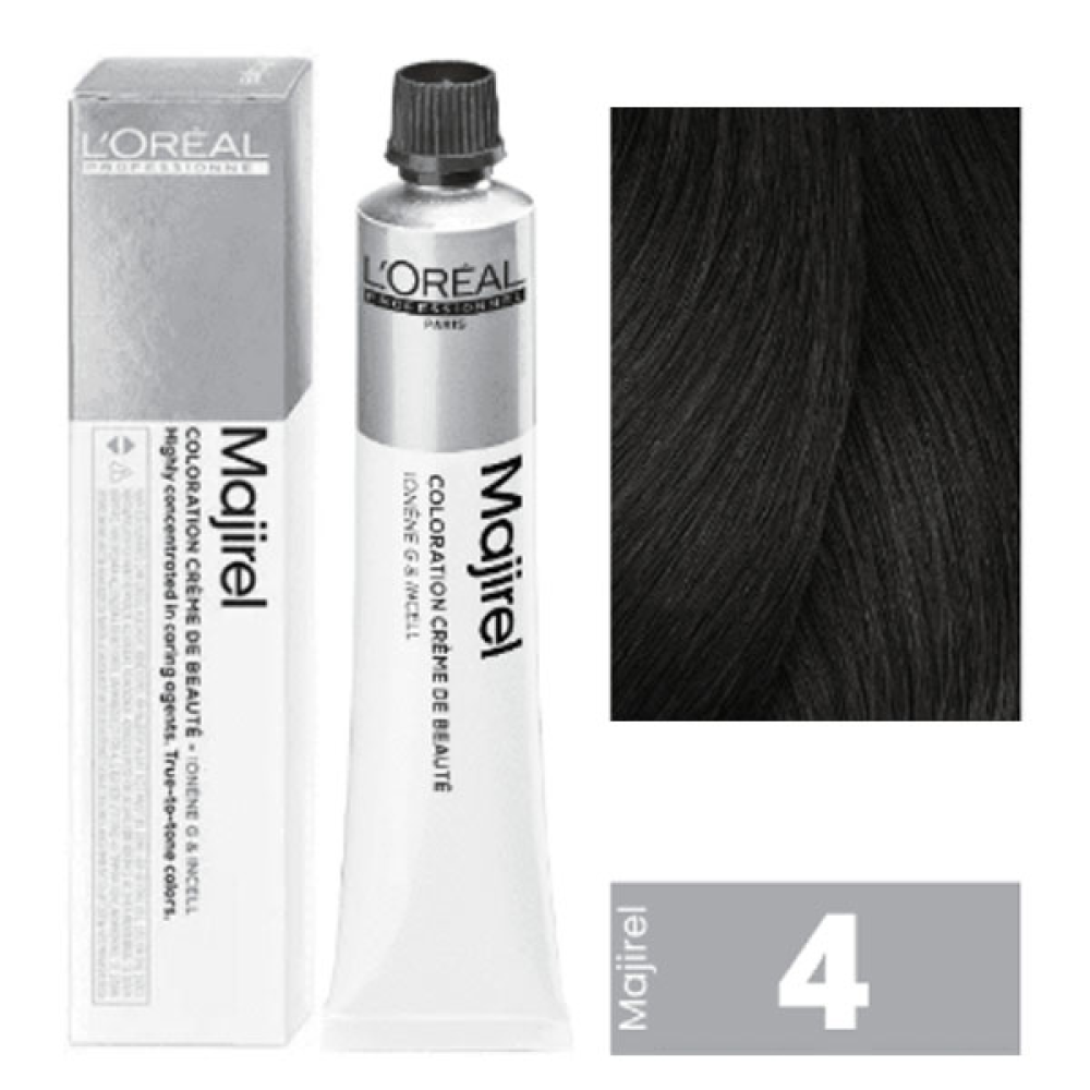 L'Oreal Professionnel Majirel Стійка крем-фарба для волосся_4 шатен 60мл