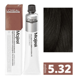 L'Oreal Professionnel Majirel Стійка крем-фарба для волосся_5.32 світлий шатен золотистий ірісовий 60мл