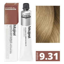L'Oreal Professionnel Majirel Стійка крем-фарба для волосся_9.31 дуже світлий блондин золотисто-попелястий 60м