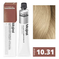 L'Oreal Professionnel Majirel Стійка крем-фарба для волосся_10.31 супер світлий блондин золотисто-попелястий