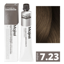 L'Oreal Professionnel Majirel Стійка крем-фарба для волосся_7.23 блондин перламутрово-золотистий 60мл