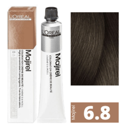 L'Oreal Professionnel Majirel Стійка крем-фарба для волосся_6.8 темний блондин мокка 60мл