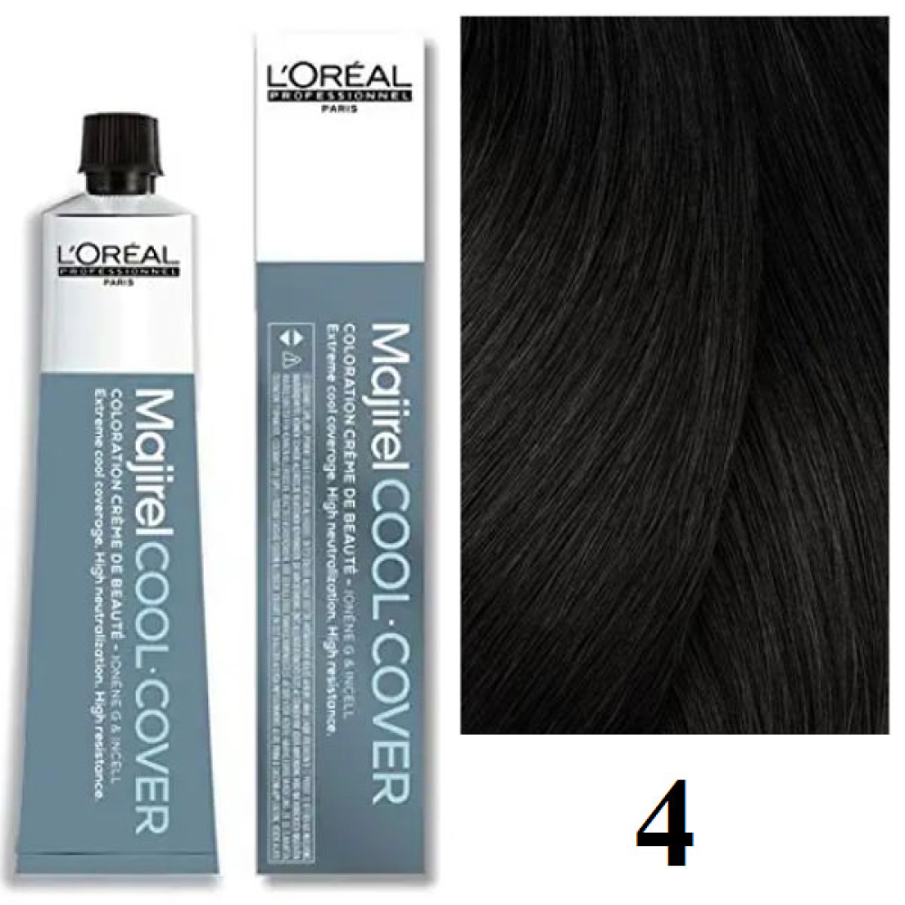 L'Oreal Professionnel Majirel Cool Corver Стійка крем-фарба_4 шатен 60мл