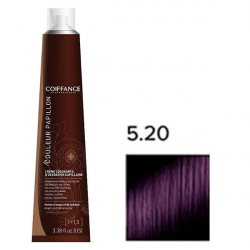 Coiffance Couleur Papillon Color Cream Стійка крем-фарба для волосся_5.20 інтенсивний фіолетовий