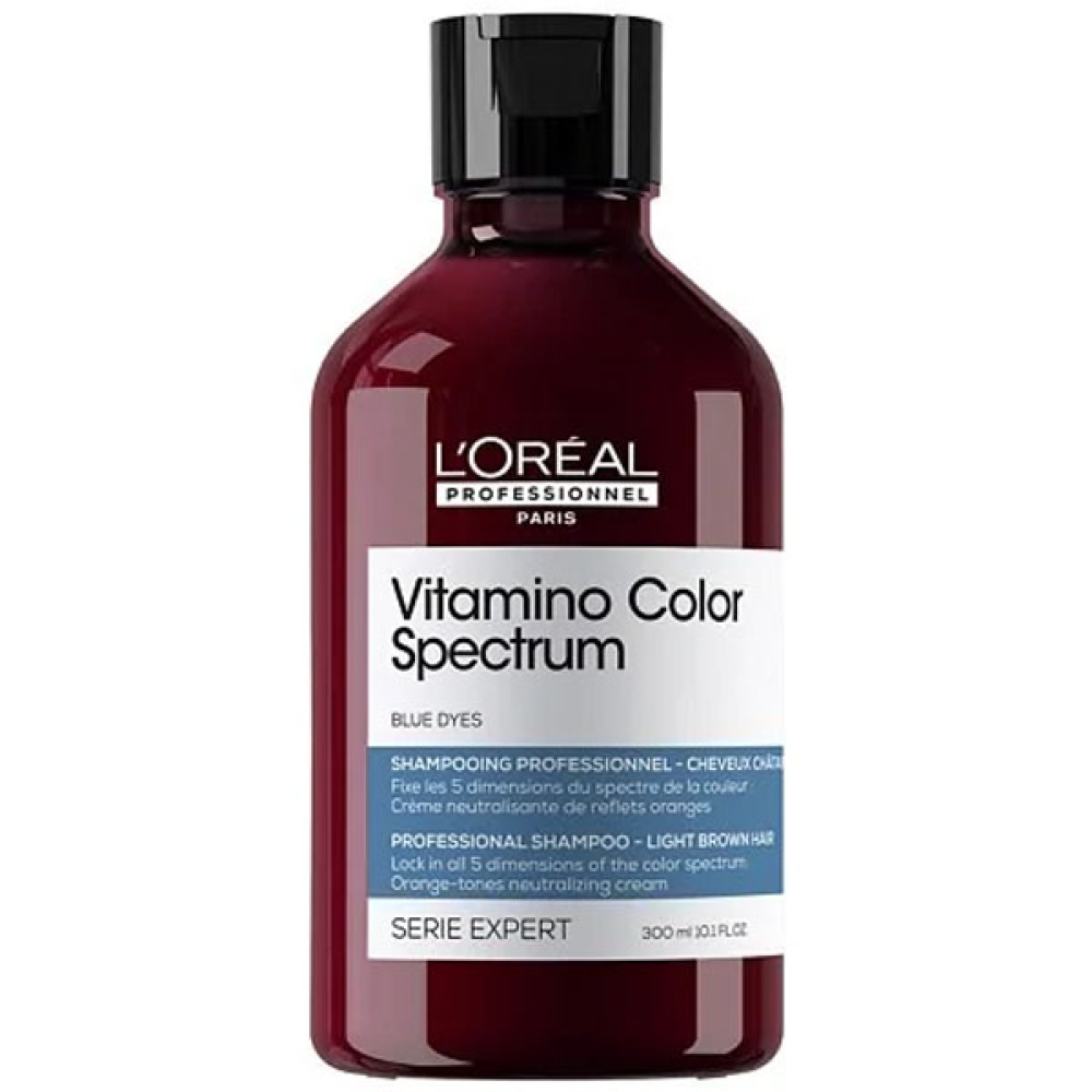 L'Oreal Vitamino Color Spectrum_Шампунь для нейтралізації помаранчевих напівтонів 300мл