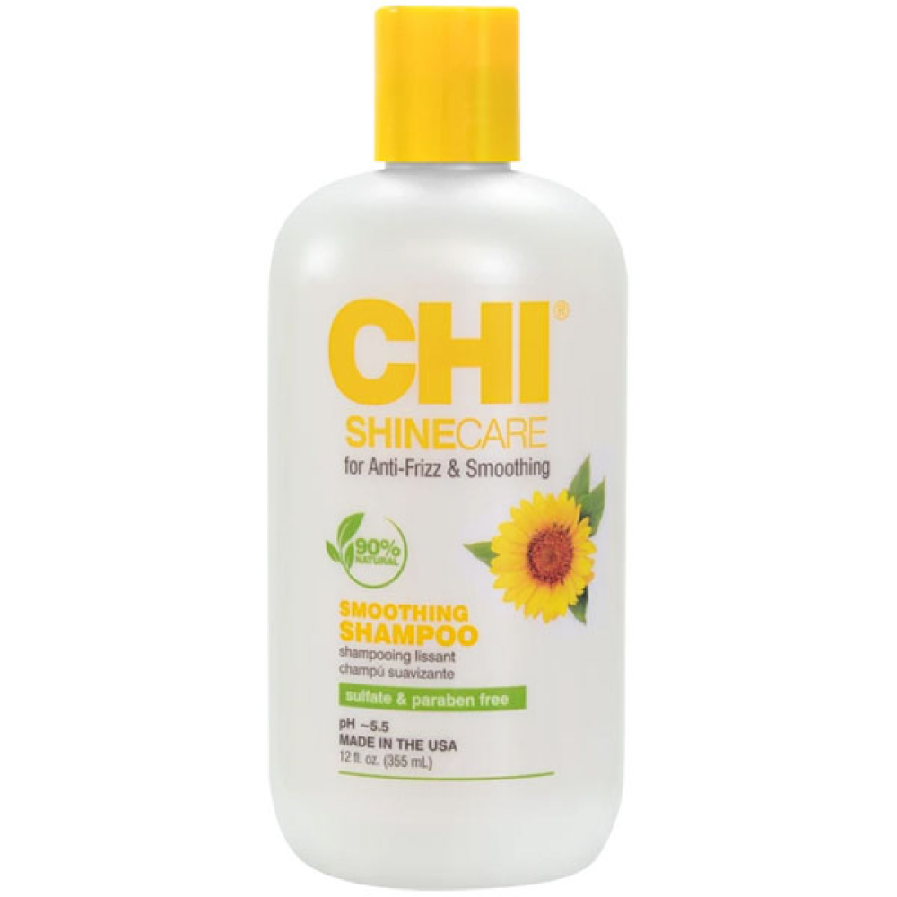 CHI Shine Care Shampoo_Разглаживающий шампунь для волос 355 мл