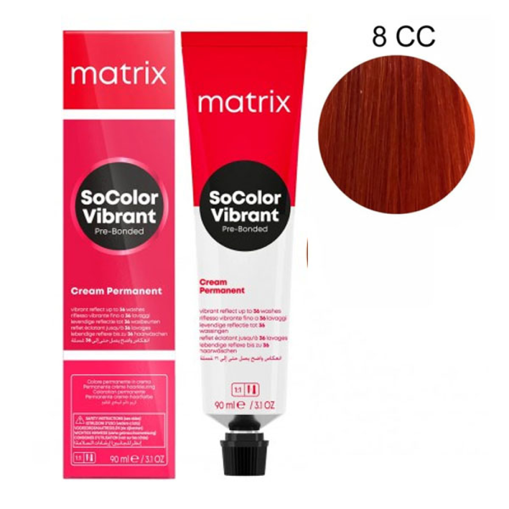 Matrix Socolor Pre-Bonder Стійка крем-фарба для волосся_8CC 90мл